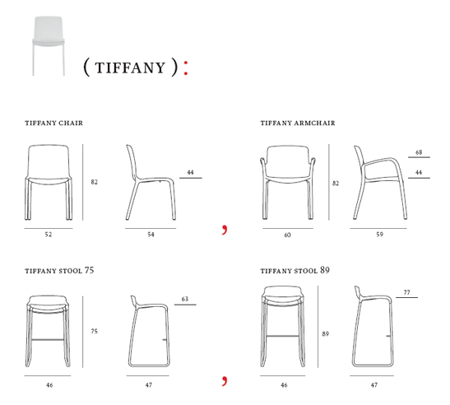 Jídelní židle Tiffany Chair galerie 7