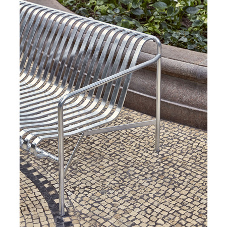 Lavice Palissade Dinning Bench Hot Galvanised galerie 1