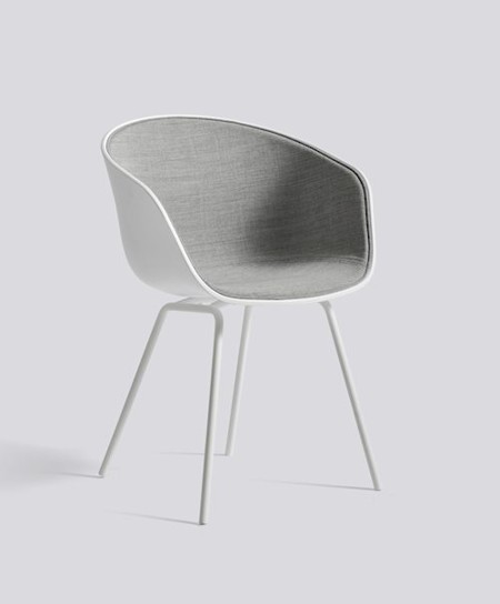 Jídelní židle About a Chair AAC 26 - kovová noha, čalouněný vnitřní sedák galerie 1