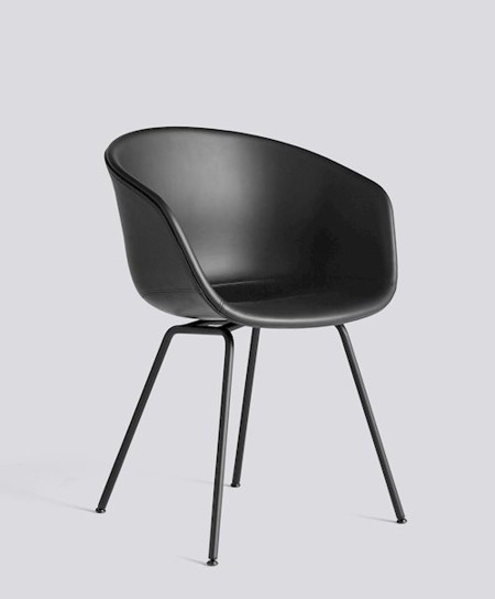Jídelní židle About A Chair AAC 27 - kovová noha, celočalouněný sedák galerie 2